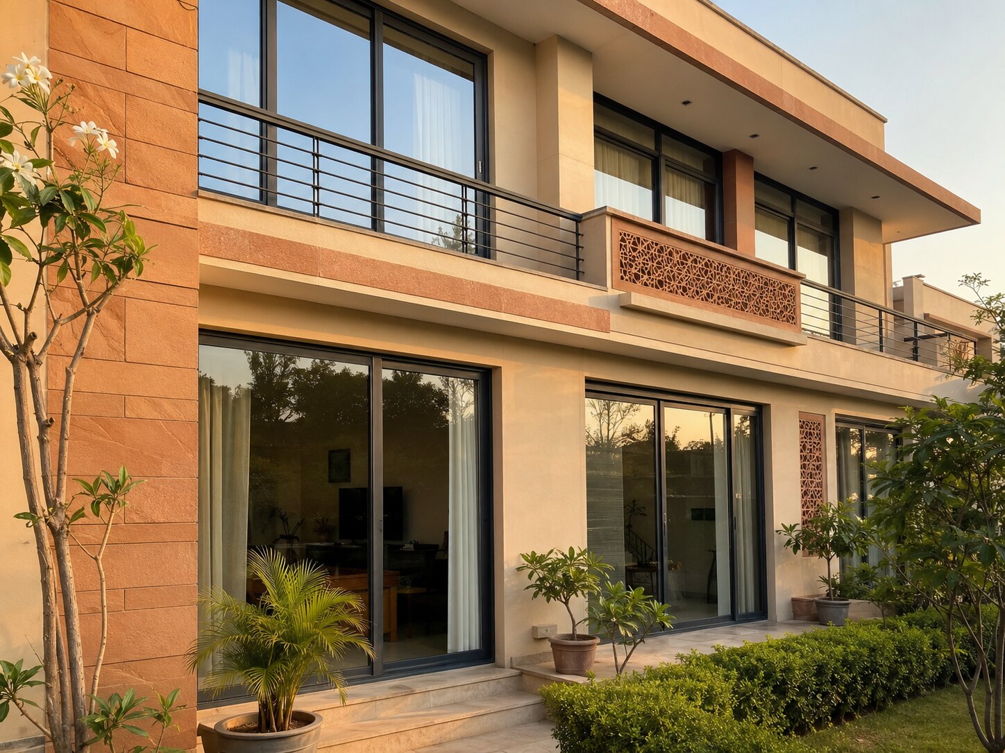 Aluminium window installation suitable for mosquito mesh frames